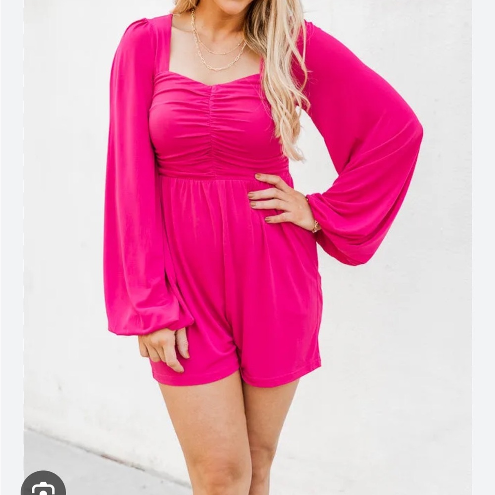 Long sleeve romper